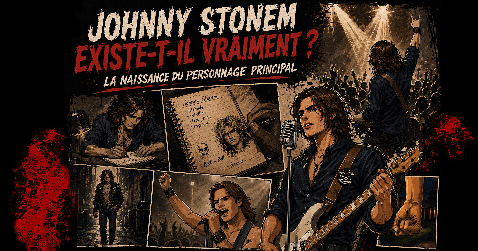 Johnny Stonem existe-t-il vraiment ? La naissance du personnage principal