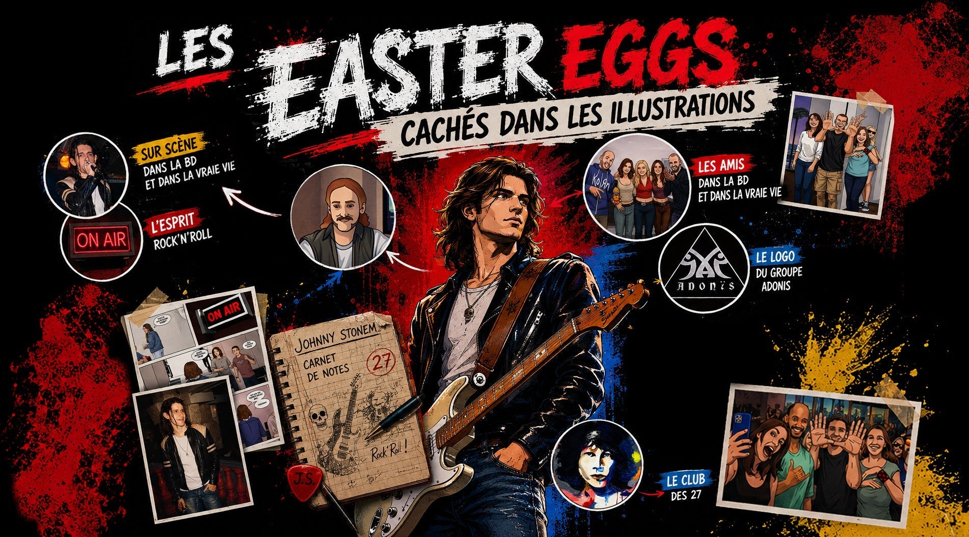 Les Easter Eggs cachés dans les illustrations
